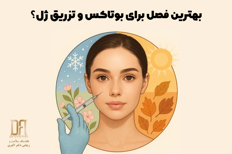 بهترین فصل برای بوتاکس و تزریق ژل: یک بررسی علمی و کاربردی